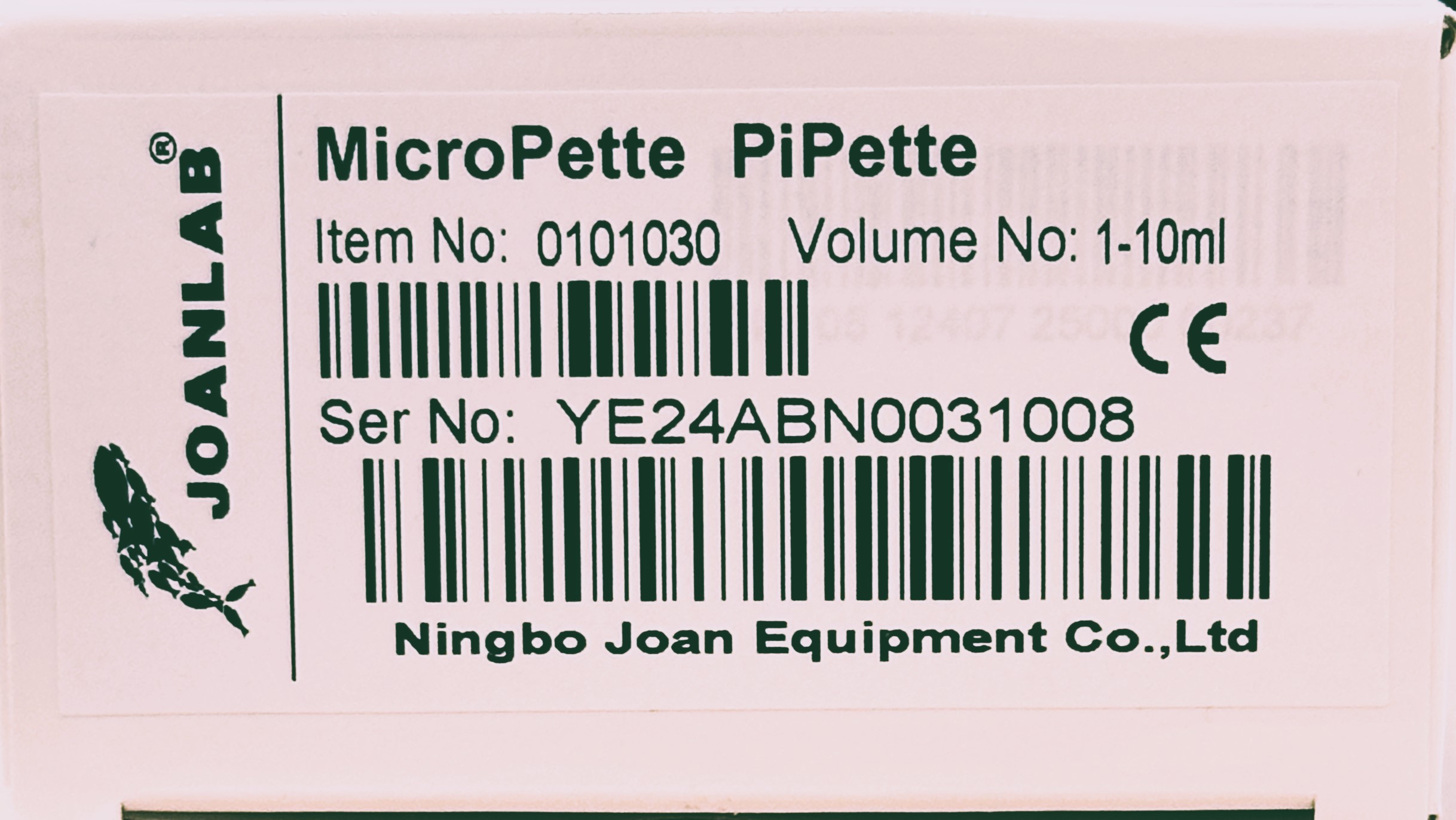 Дозатор микропипетка JOANLAB переменного объема 1-10 мл фото 2