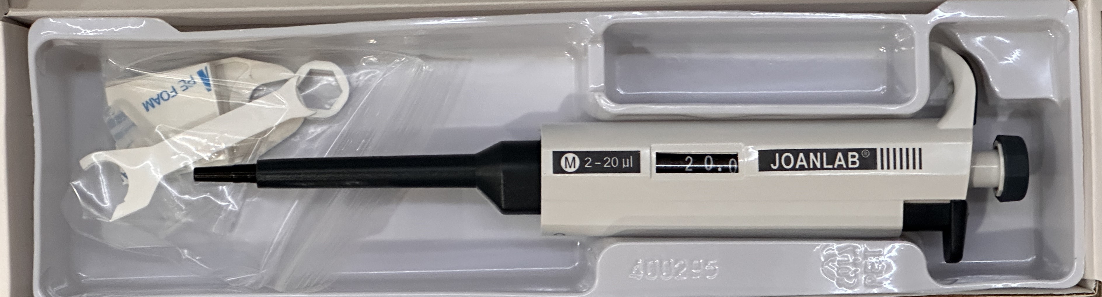 Дозатор микропипетка JOANLAB переменного объема 2-20 мкл фото 2